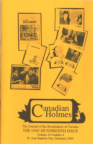Canadian Holmes issue 100